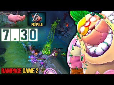 WHEN PUDGY WEARS PIG POLE NEW NEUTRAL ITEM | 7.30 PUDGE BUFFED, NERFS SOON FOR SURE | Pudge Official