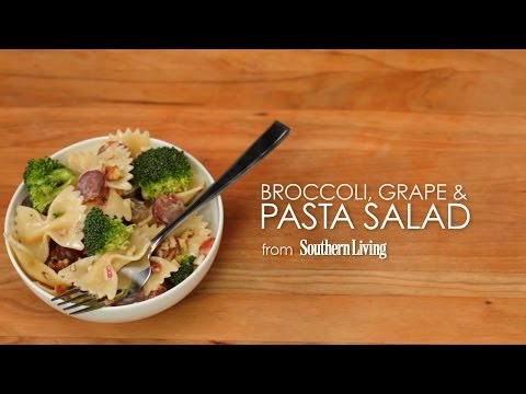How to Make Broccoli, Grape, and Pasta Salad | MyRecipes