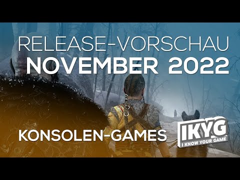 Games-Release-Vorschau - November 2022 - Konsole