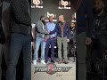 ANGRY IVAN REDKACH STARES DOWN ADRIEN BRONER IN FIRST FACE OFF