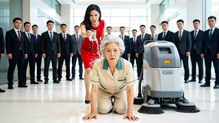 董事長偽裝成保潔員視察公司，女秘書狗眼看人低當眾讓她磕100個響頭，結果慘了！#短劇 #短劇全集 #drama #逆襲 #情感 #都市