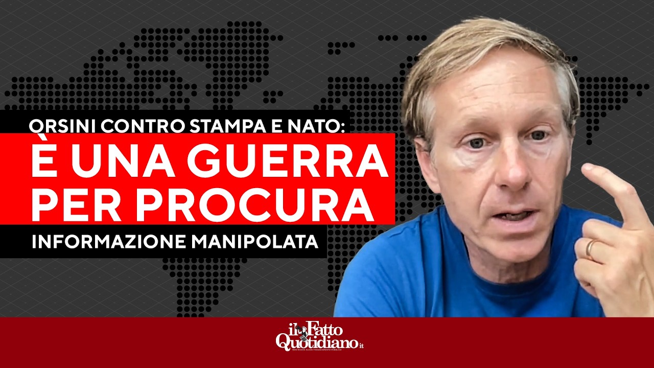 Orsini contro Meloni: “Armiamo gli ucraini perché combattano e muoiano anche per noi”