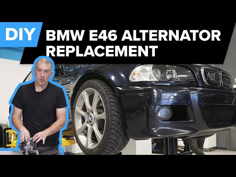 BMW E46 M3 Alternator Replacement DIY (2001-2006 BMW M3)