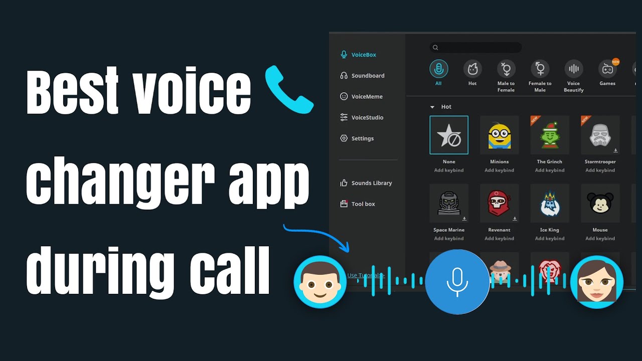 best voice changer apps during call - android, ios, pc