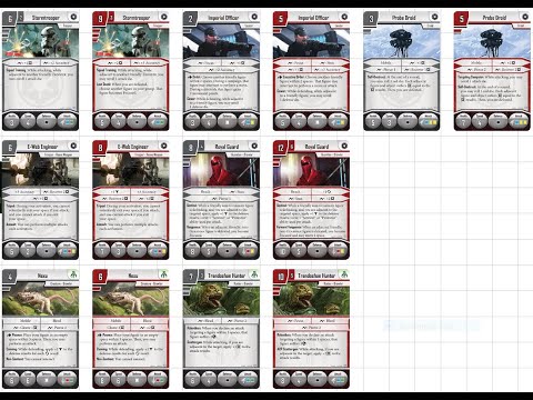 Imperial Assault Core Imperial Units and Class Decks(Military, Technological, Subversive, Inspiring)