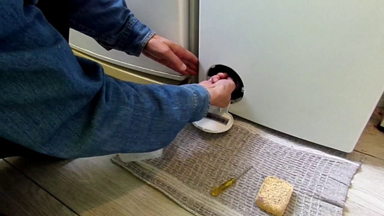 comment nettoyer le filtre de vidange du lave linge(TUTO 2 modèles)