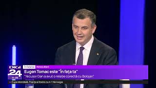 A făcut Nicușor Dan parte din planul de dărâmare a Guvernului Bolojan? Răspunsul lui Eugen Tomac