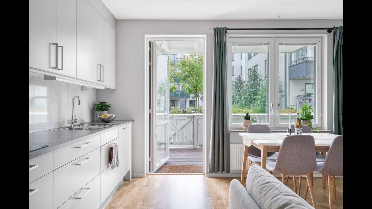2 rum Lägenhet på Hällbygatan 43 Luthagen Uppsala kommun - video