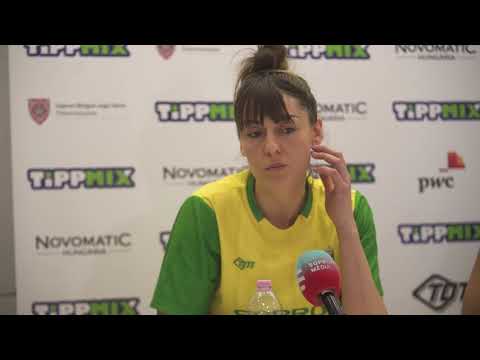 2021.04.25. Sopron Basket - Atomerőmű-KSC Szekszárd, Tina értékel
