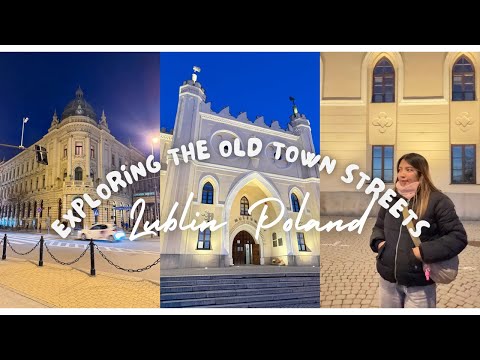 Ep. 2: Life in Poland 🇵🇱 Exploring Old Town Lublin | Chill Walking Tour from Day to Night