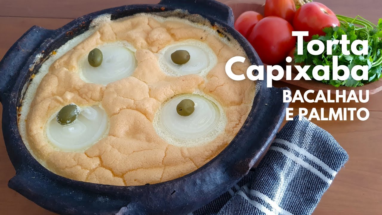 Capixaba Cod and Heart of Palm Pie - My Yellow Kitchen