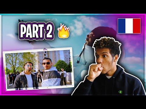 REACTING TO FRENCH RAP feat. PNL, Ninho, Kodes, Damso, Hamza, Booba, Maes & Key Largo (PART 2)!!!