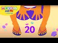 Counting fingers and toes from 1 to 20! | Count With Akili | African Educational Cartoons