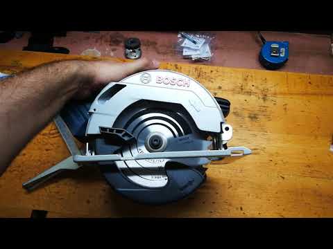 Bosch Akumuliatorinis diskinis pjūklas GKS 18 V-57, be akumuliatoriaus ir kroviklio video
