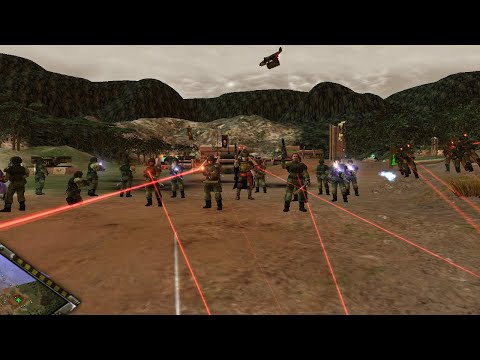 Imperial Guard v Necrons | alixUK v Master Yoba | Dawn of War Soulstorm