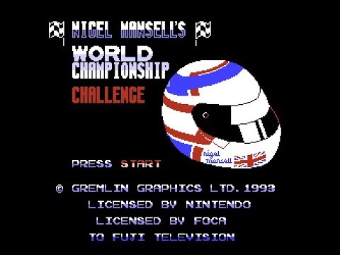 Nigel Mansell's World Championship Challenge Review for the NES by John Gage