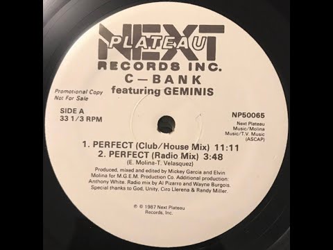 C BANK featuring GEMINIS - Perfect (Club / House Mix)