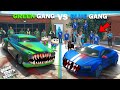 Franklin Blue Gang And Shinchan Green Gang Collect Killer Cars In GTA 5