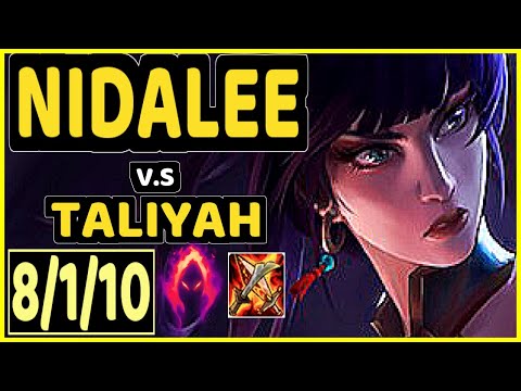 BLESS (NIDALEE) vs TALIYAH - 8/1/10 KDA JUNGLE GAMEPLAY - KR Ranked GRANDMASTER