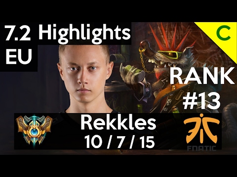 7.2 Highlights - FNC Rekkles (Twitch) 10-7-15