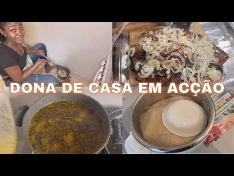 COLLAB YOUTUBERS ANGOLANAS | Receita de FUMBUA Angola, dona de casa em acção, vida real