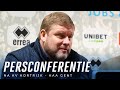 ? Persconferentie na KV Kortrijk - KAA Gent