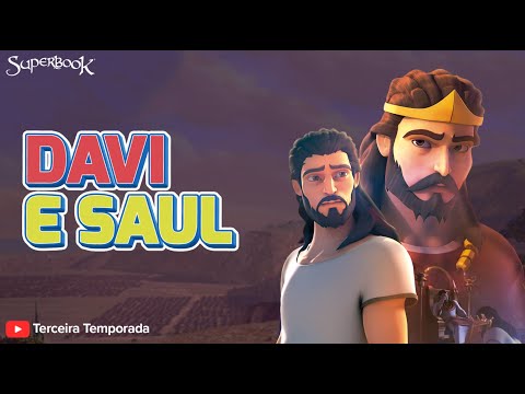 Superbook Português | Davi e Saul  | Temporada 3 Episódio 7 | (Versão Oficial em HD)