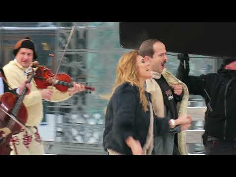 Sławomir ćwiczy przed sylwestrem na Krupówkach