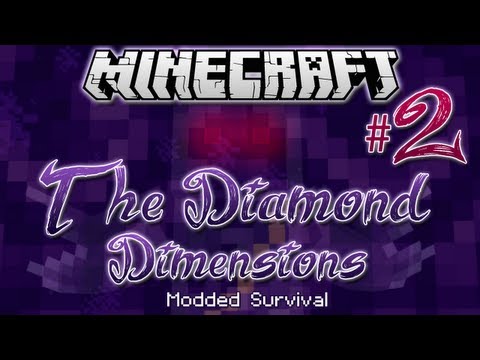 DanTDM - "BONE KNIGHTS & CREEPS!" | Diamond Dimensions Modded Survival #2 | Minecraft