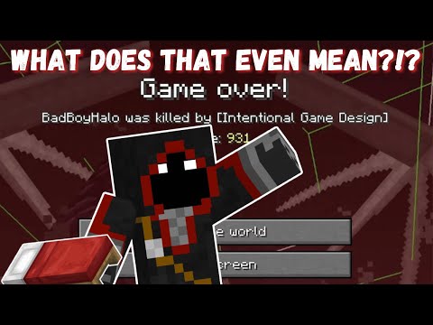 BadBoyHalo Crashes Out at Minecraft's 'Intentional Game Design'