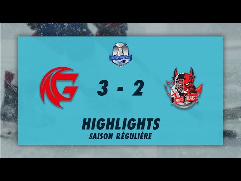 Gothiques d'Amiens 3-2 Diables Rouges de Briançon - Highlights - Synerglace Ligue Magnus 2022/23