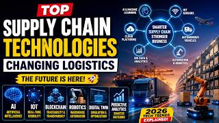 Top Supply Chain Technologies Changing Logistics | Future of Logistics Technolog