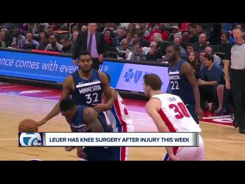 Pistons' Leuer recovering from surgery