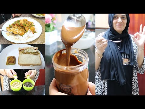 15 minute mein NUTELLA ready- No cooking - Same Taste and color -Matar Chicken-Shami Sandwich