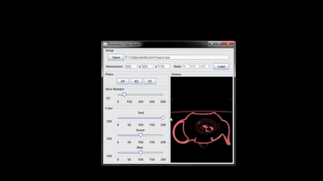 Volumetric Data Viewer