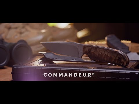 Preciznost a spolehlivost - to je nůž Commandeur od TB Outdoor