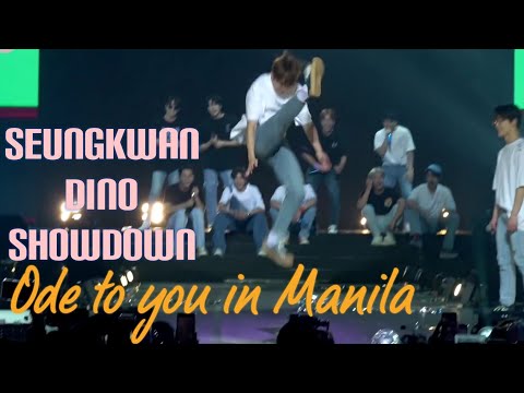 세븐틴 Seventeen Ode to You in Manila (020820) Aju Nice  [Seungkwan  Cartwheel & Dino Dance Breakdance]