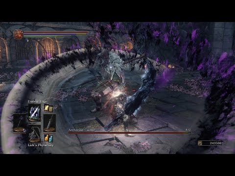 Fighting this Boss like an Anime Protagonist - Dark Souls 3 The Convergence (Archdruid Caimar) (NG+)