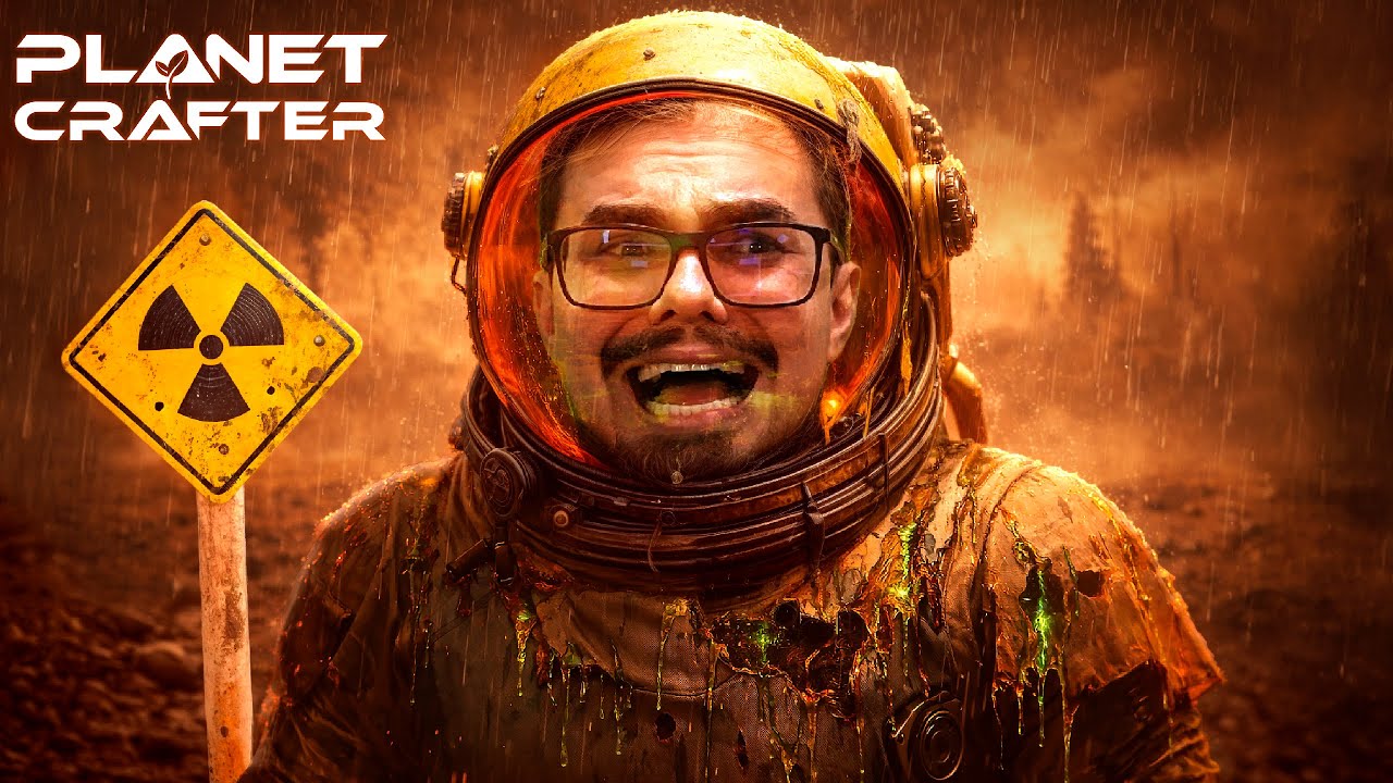 COMEÇOU A CHOVER ÁGUA TÓXICA - PLANET CRAFTER #2