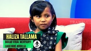 Download lagu Haliza, Bocah Viral Menyanyikan Lagu NIKE ARDILLA | HITAM PUTIH (23/10/19) Part 2 mp3