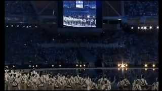 Το ζεϊμπέκικο της έναρξης στους Ολυμπιακούς Αγώνες του 2004. Olympic games Athens 2004 mp4