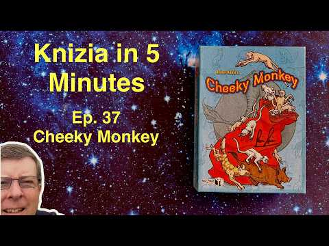Knizia in Five Minutes. Episode 37 Cheeky Monkey.