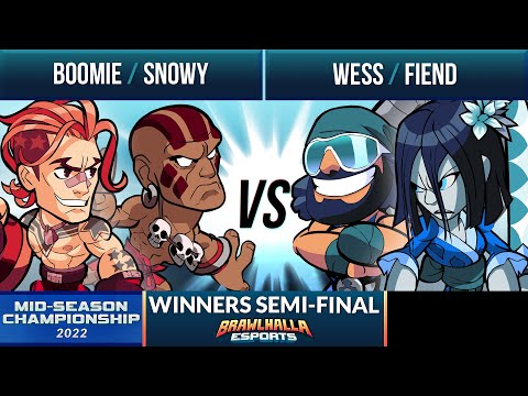 Boomie & Snowy vs Wess & Fiend - Winners Semi-Final - Midseason Invitational 2022 - 2v2