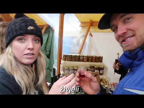 trying croatian food and drinks