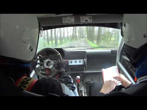 2 runda Rajdowy Puchar Śląska 2017 Biernat Pońc ONBOARD OS2 CRASH !!