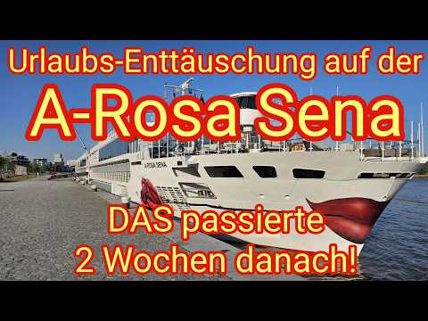 2 Wochen danach! Urlaubs-Enttäuschung auf der A-Rosa Sena, das Flußkreuzfahrtschiff in Amsterdam