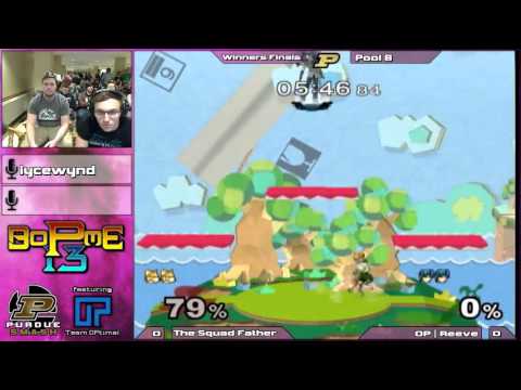 BoPME 13 - The Squad Father (Fox) vs. OP | Reeve (Marth) Pool B Winners Finals