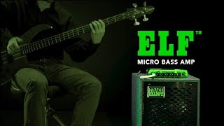 Video thumbnail for Trace Elliot ELF Ultra Compact Bass Amplifier by Peavey Electronics