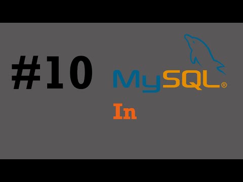 SQL 10 In