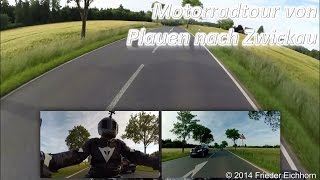 preview picture of video 'Motorradtour von Plauen nach Zwickau über Greiz ...'